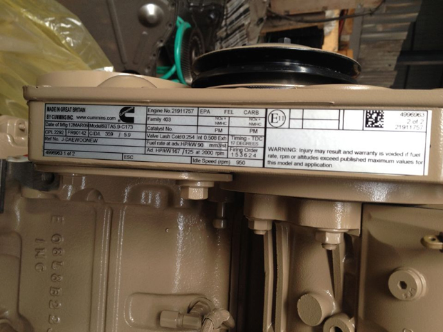 6BTA5.9-C173 Engine Assemble USA Made