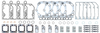 QSK60 Cylinder Head Upper Gasket 4089200 Diesel Engine for Cummins