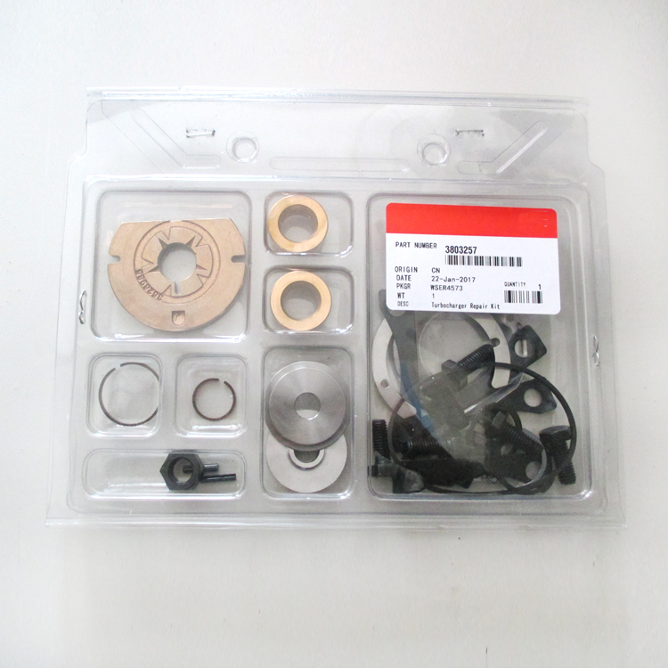 Overhauling Gasket Set Turbocharger Repair Kit 3803257 for Cummins K19 Engine
