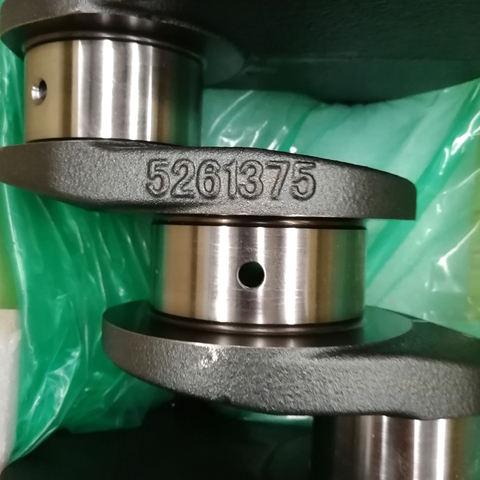 Assembly Crankshaft 5261376 for Cummins ISF3.8 EngineI